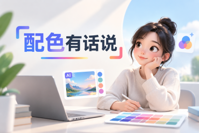 别再只写“高级感”：AI生图配色这样说才听话